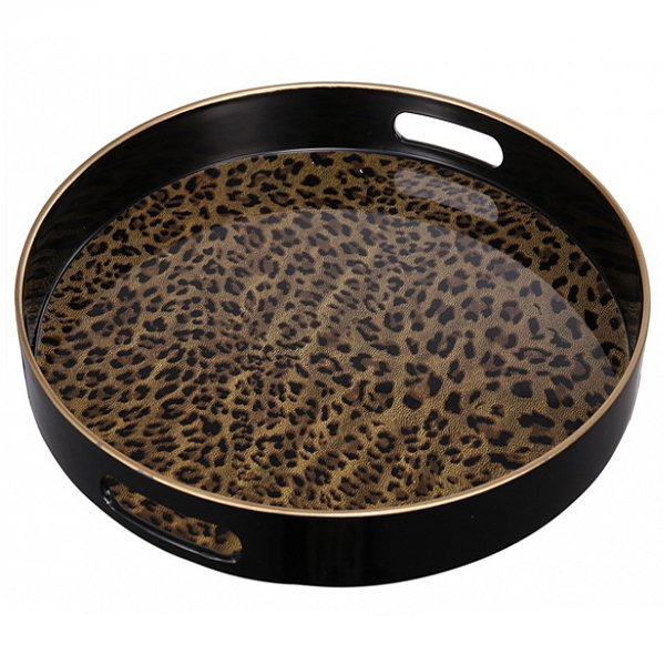 Поднос Leopard Коричневый Поднос Leopard Коричневый во Владивостоке | Loft Concept