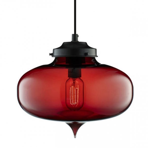 Подвесной светильник Minaret pendant Шоколад (Chocolate) Сливовый (Plum) Кристалл (Crystal) Серый (Gray) Дымчатый (Smoke) Янтарь (Amber) Сапфир (Sapphire) Красный (Red) во Владивостоке | Loft Concept 