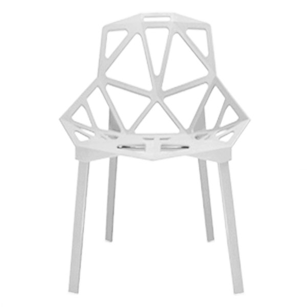 Дизайнерский стул CHAIR ONE white Белый Дизайнерский стул CHAIR ONE white Белый во Владивостоке | Loft Concept