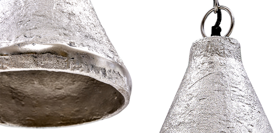 Подвесной светильник Rough Silver Pendant Подвесной светильник Rough Silver Pendant - Loft-Concept во Владивостоке