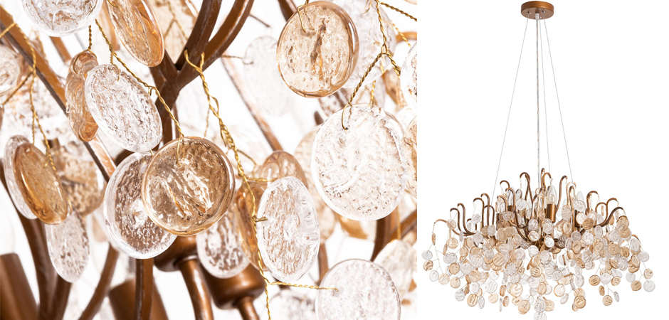 Люстра FAIRYTREE Chandelier Amber Pendants 80 Люстра FAIRYTREE Chandelier Amber Pendants 80 - Loft-Concept во Владивостоке