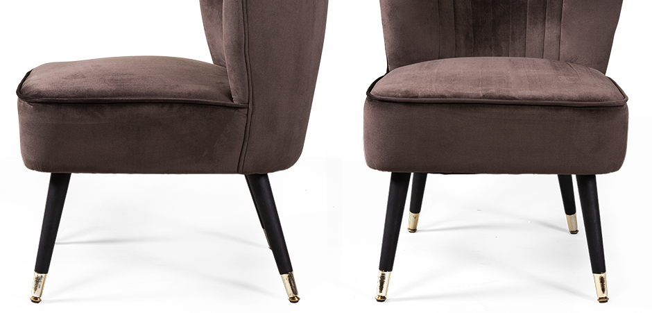 Кресло Flice Chair brown Кресло Flice Chair brown - Loft-Concept во Владивостоке