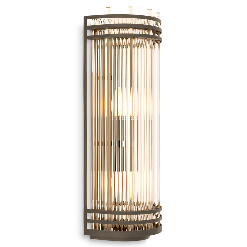 Бра Eichholtz Wall Lamp Gulf L Bronze Бронза Прозрачный Бра Eichholtz Wall Lamp Gulf L Bronze Бронза Прозрачный во Владивостоке | Loft Concept