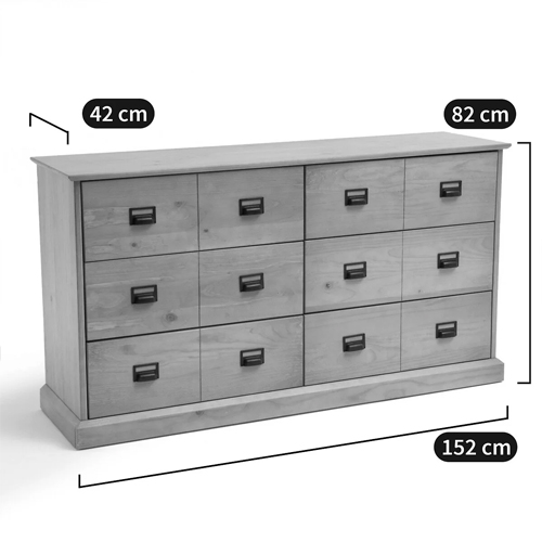 Деревянный комод с 6-ю ящиками Blanton Chest of Drawers Деревянный комод с 6-ю ящиками Blanton Chest of Drawers во Владивостоке