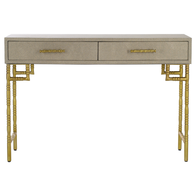 Консоль Gray Texture Console Золотой Серый Консоль Gray Texture Console Золотой Серый во Владивостоке | Loft Concept