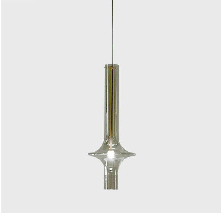 Светильник DONOUSA Hanging lamp Прозрачный Золотой Стекло Смок Светильник DONOUSA Hanging lamp Прозрачный Золотой Стекло Смок во Владивостоке | Loft Concept