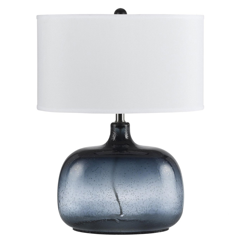 Настольная лампа Ozanne Table lamp Белый Темно-синий Настольная лампа Ozanne Table lamp Белый Темно-синий во Владивостоке | Loft Concept