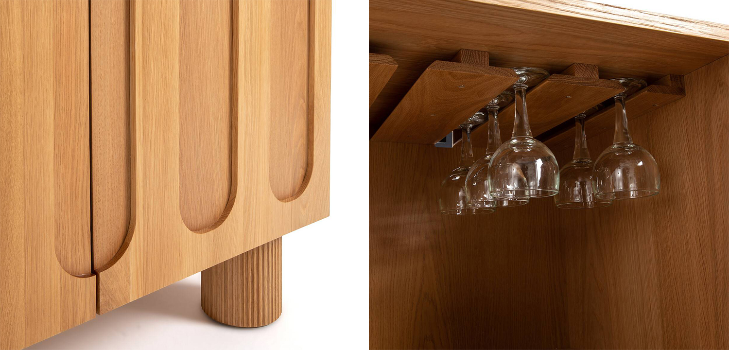 Комод-бар Jakob Oak Chest of Drawers Дуб - фото №1