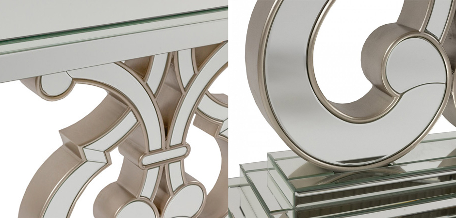 Консоль Mirrored Patterned Console Консоль Mirrored Patterned Console - Loft-Concept во Владивостоке