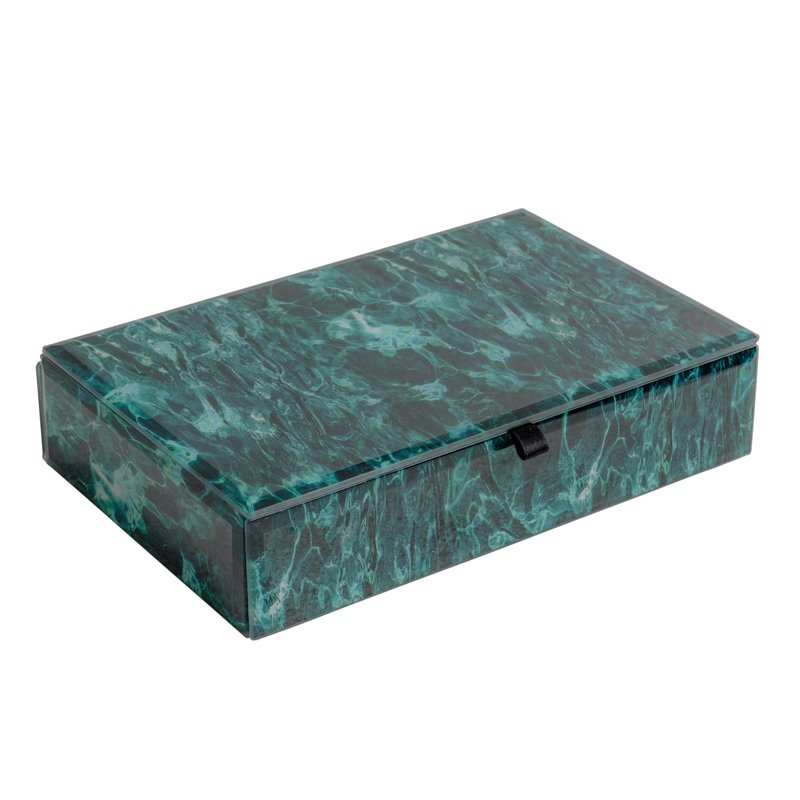Шкатулка Turquoise Smoke Бирюзовый Шкатулка Turquoise Smoke Бирюзовый во Владивостоке | Loft Concept