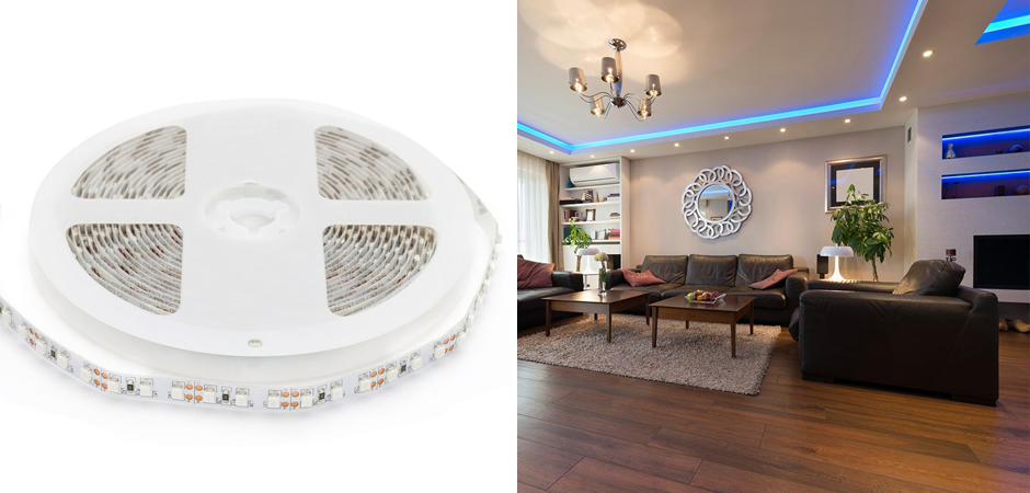 Светодиодная лента 9,6W/m 120LED/m 3528SMD синий 5M Светодиодная лента 9,6W/m 120LED/m 3528SMD синий 5M - Loft-Concept во Владивостоке
