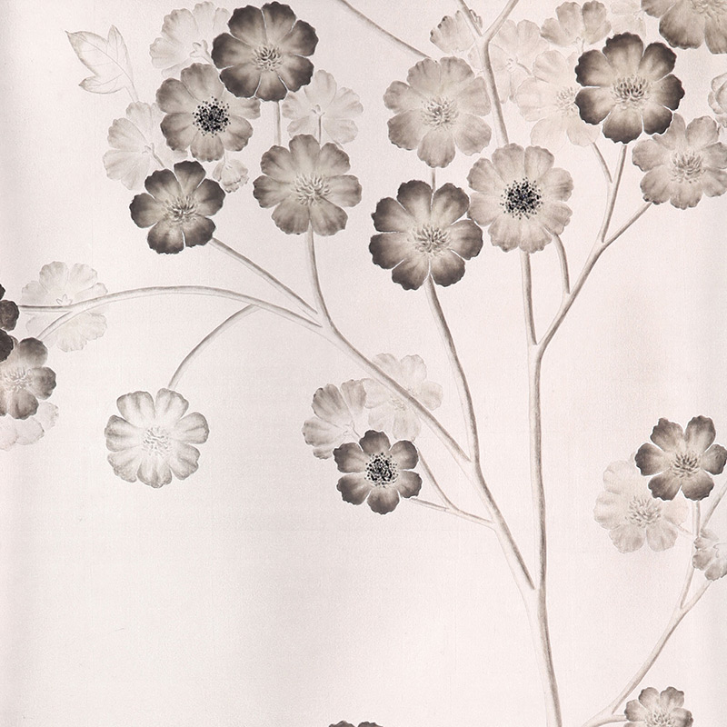 Обои ручная роспись Anemones in Light Special Colourway SC-236 on Tarnished Silver gilded silk Обои ручная роспись Anemones in Light Special Colourway SC-236 on Tarnished Silver gilded silk во Владивостоке | Loft Concept