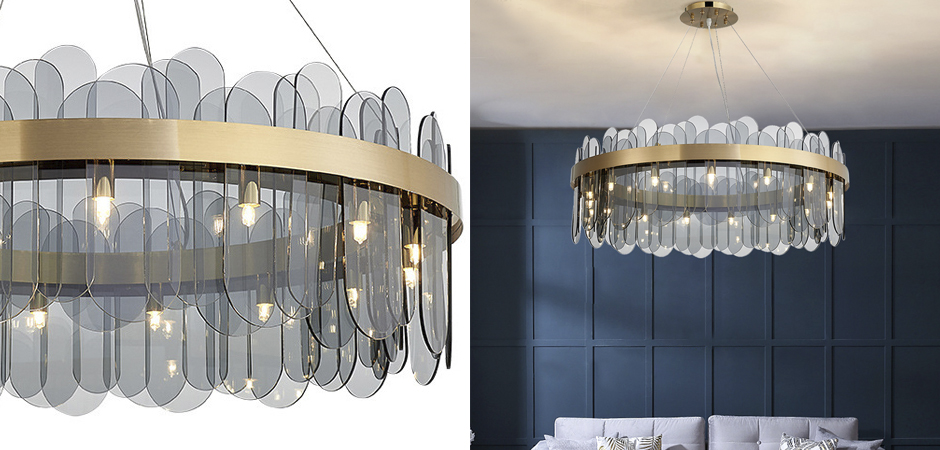 Люстра Blount Chandelier Smokey Люстра Blount Chandelier Smokey - Loft-Concept во Владивостоке