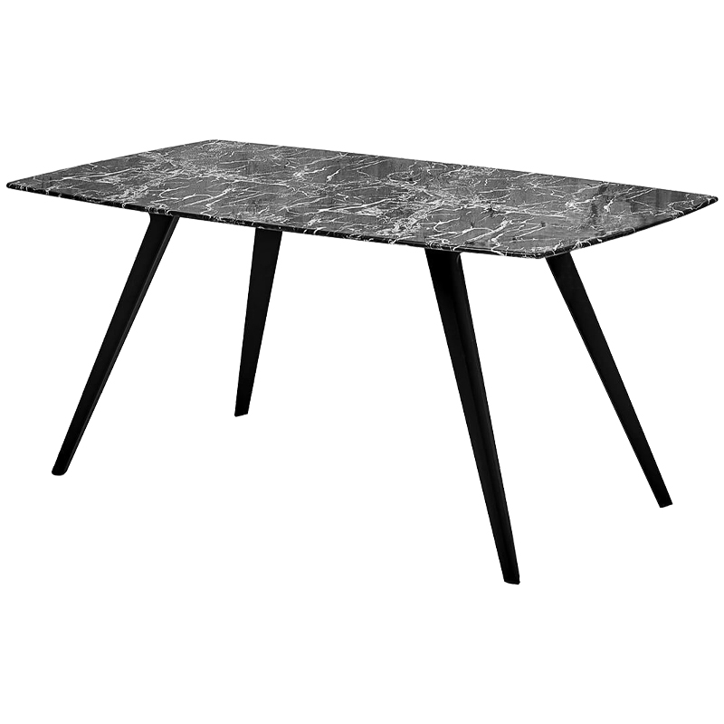 Обеденный стол Martan Table Черно-белый Черный Обеденный стол Martan Table Черно-белый Черный во Владивостоке | Loft Concept