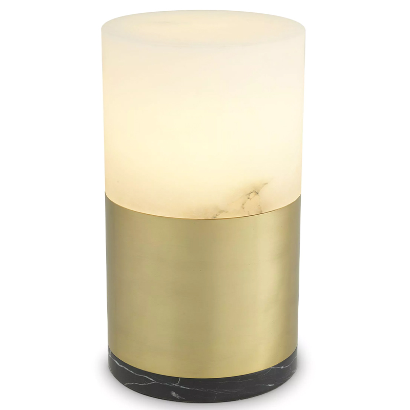 Настольная лампа Eichholtz Table Lamp McLean 20 cm Черный Латунь Бежевый Настольная лампа Eichholtz Table Lamp McLean 20 cm Черный Латунь Бежевый во Владивостоке | Loft Concept
