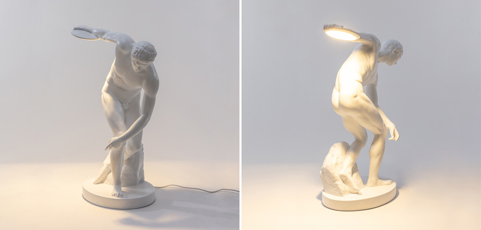 Настольная лампа Seletti Discobolux Настольная лампа Seletti Discobolux - Loft-Concept во Владивостоке