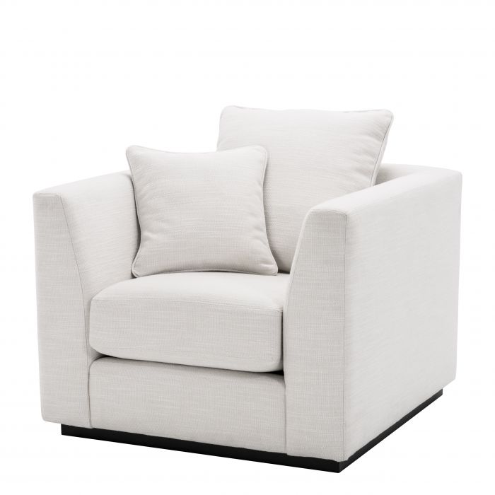 Кресло Eichholtz Chair Taylor Белый Черный Кресло Eichholtz Chair Taylor Белый Черный во Владивостоке | Loft Concept