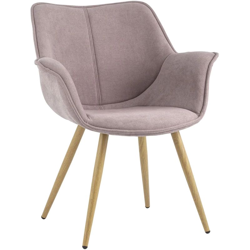 Стул Mason Chair Пепельно-Розовый Ножки светлое дерево Розовый пастельный Древесина Стул Mason Chair Пепельно-Розовый Ножки светлое дерево Розовый пастельный Древесина во Владивостоке | Loft Concept