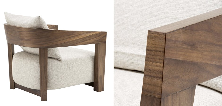 Кресло Eichholtz Chair Rubautelli Walnut Кресло Eichholtz Chair Rubautelli Walnut - Loft-Concept во Владивостоке