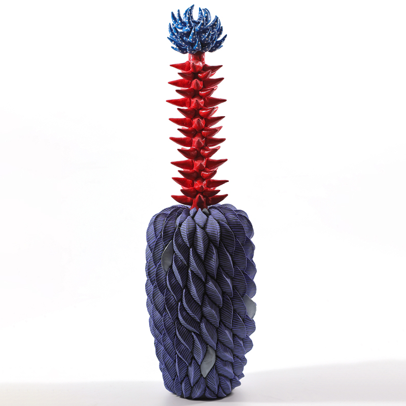 Статуэтка тропический фрукт Pandora Tropical Fruit Purple Red Blue Flower Фиолетовый Красный Синий Мульти во Владивостоке | Loft Concept 