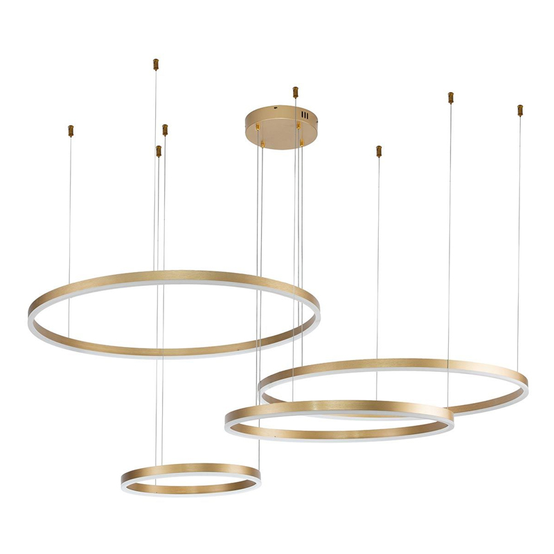 Подвесной светильник Neo Circles Gold Золотой во Владивостоке | Loft Concept 