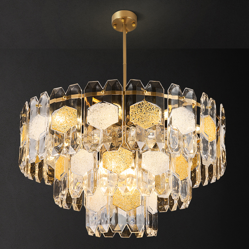 Люстра Oswalda Round Chandelier Золотой Люстра Oswalda Round Chandelier Золотой во Владивостоке | Loft Concept