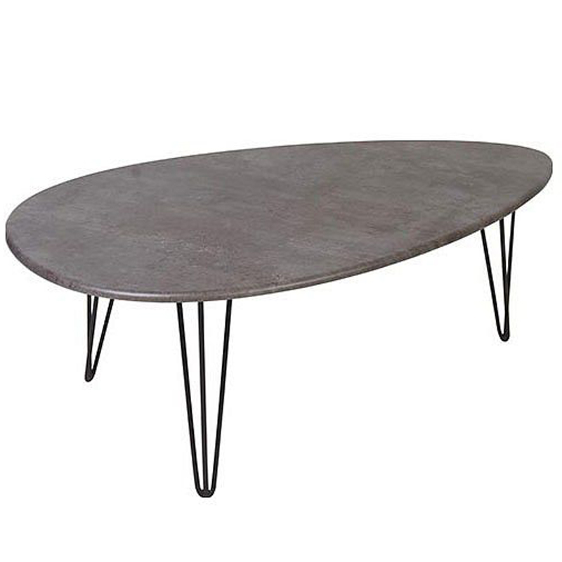 Кофейный стол Dorian Coffee Table gray Серый бетон Кофейный стол Dorian Coffee Table gray Серый бетон во Владивостоке | Loft Concept