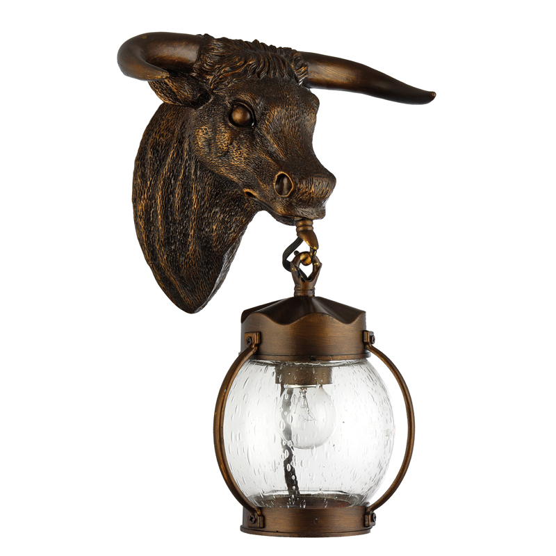 Уличный светильник Buffalo Lantern Коричневый винтаж Прозрачное Стекло Уличный светильник Buffalo Lantern Коричневый винтаж Прозрачное Стекло во Владивостоке | Loft Concept