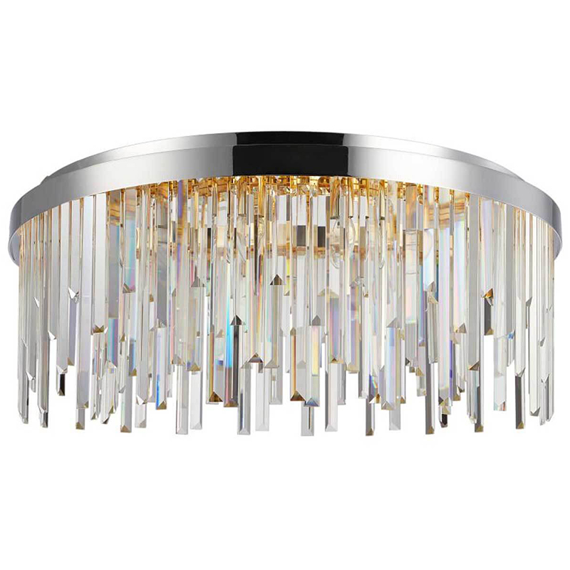 Потолочная люстра Luxxu Crysral Chandelier 65 Хром Прозрачный (Transparent) Потолочная люстра Luxxu Crysral Chandelier 65 Хром Прозрачный (Transparent) во Владивостоке | Loft Concept