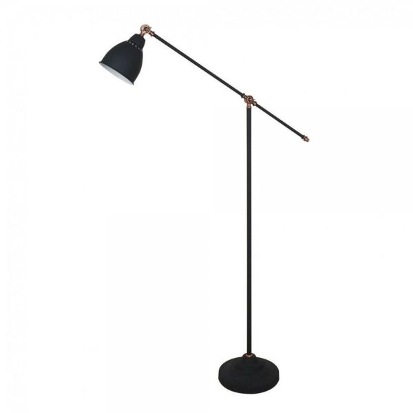 Торшер Holder Floor Lamp Black Черный Торшер Holder Floor Lamp Black Черный во Владивостоке | Loft Concept
