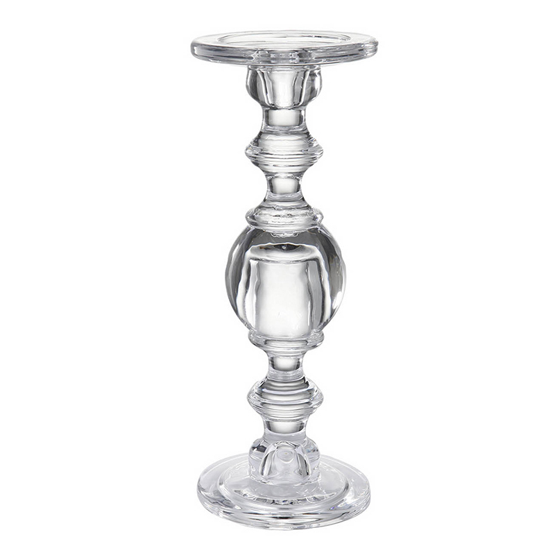 Подсвечник Glass Candlestick I Прозрачное Стекло Подсвечник Glass Candlestick I Прозрачное Стекло во Владивостоке | Loft Concept