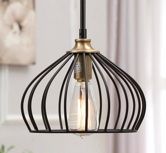 Подвесной светильник Loft Teardrop Metal Pendant Черный Подвесной светильник Loft Teardrop Metal Pendant Черный во Владивостоке | Loft Concept