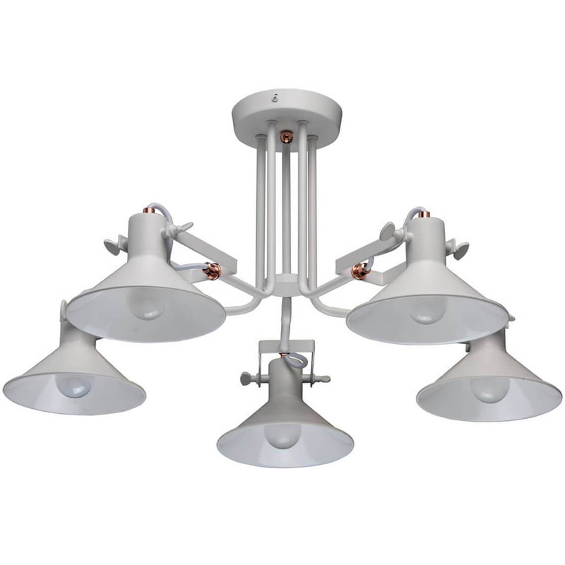 Потолочный светильник Rotating Light White Белый Потолочный светильник Rotating Light White Белый во Владивостоке | Loft Concept