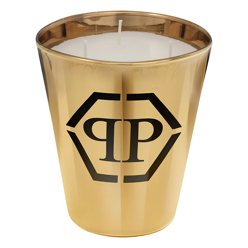 Свеча Philipp Plein Candle Empire Gold M Золотой Черный Белый Свеча Philipp Plein Candle Empire Gold M Золотой Черный Белый во Владивостоке | Loft Concept