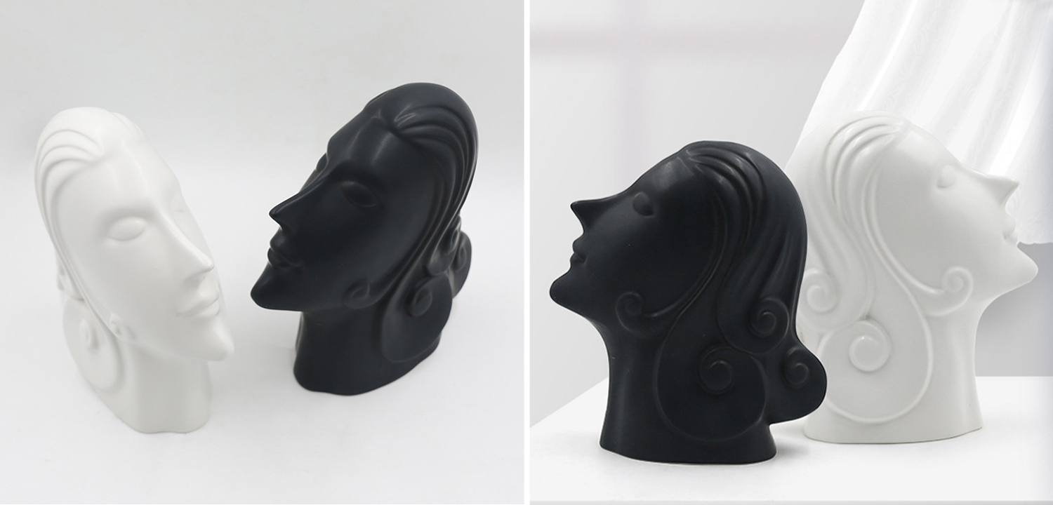 Статуэтка Side Profile Black Statuette - фото