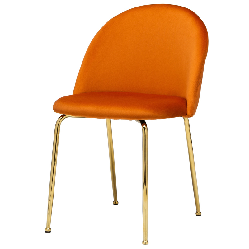 Стул Vendramin Dining Chair terracotta Терракотовый Глянцевое золото Стул Vendramin Dining Chair terracotta Терракотовый Глянцевое золото во Владивостоке | Loft Concept