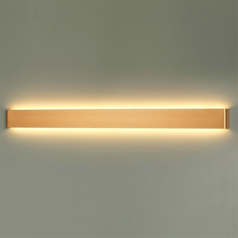 Бра Obverse Gold Long Wall lamp матовое золото Бра Obverse Gold Long Wall lamp матовое золото во Владивостоке | Loft Concept