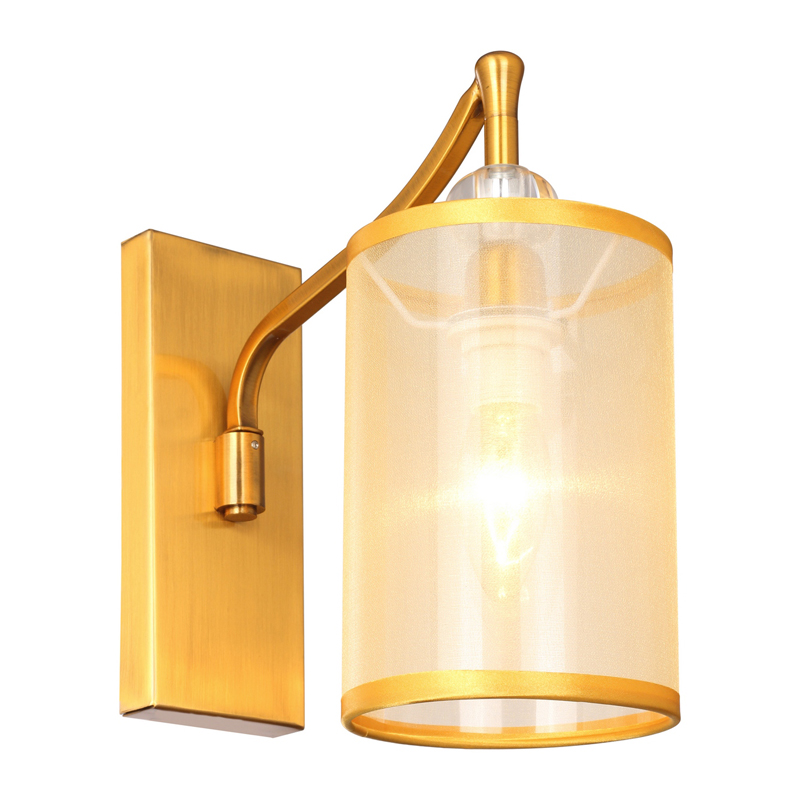 Бра Boniface Sconce Латунь Золотой Шампань Прозрачный Бра Boniface Sconce Латунь Золотой Шампань Прозрачный во Владивостоке | Loft Concept