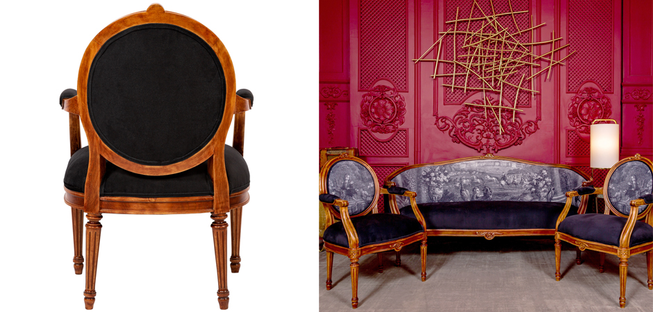 Кресло Marimon Armchair Left - фото №2