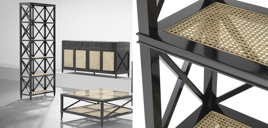 Стеллаж Eichholtz Cabinet Bahamas - Loft-Concept во Владивостоке