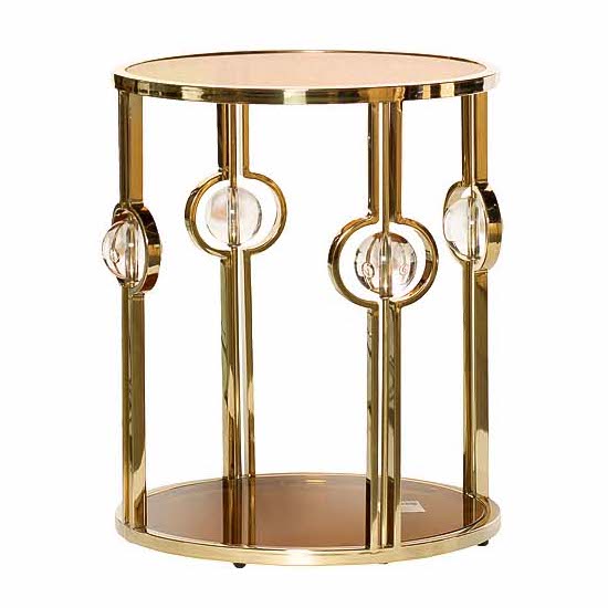 Стол Glass Balls Table Глянцевое золото Янтарь (Amber) Стол Glass Balls Table Глянцевое золото Янтарь (Amber) во Владивостоке | Loft Concept