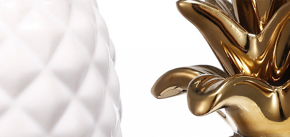 Аксессуар Pineapple White & Gold Аксессуар Pineapple White & Gold - Loft-Concept во Владивостоке