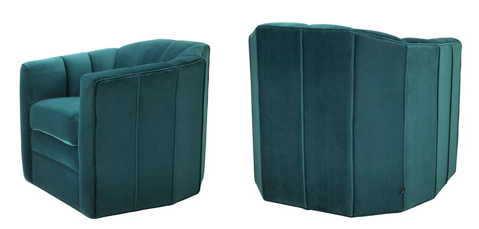 Кресло Eichholtz Chair Delancey Sea Green Кресло Eichholtz Chair Delancey Sea Green - Loft-Concept во Владивостоке