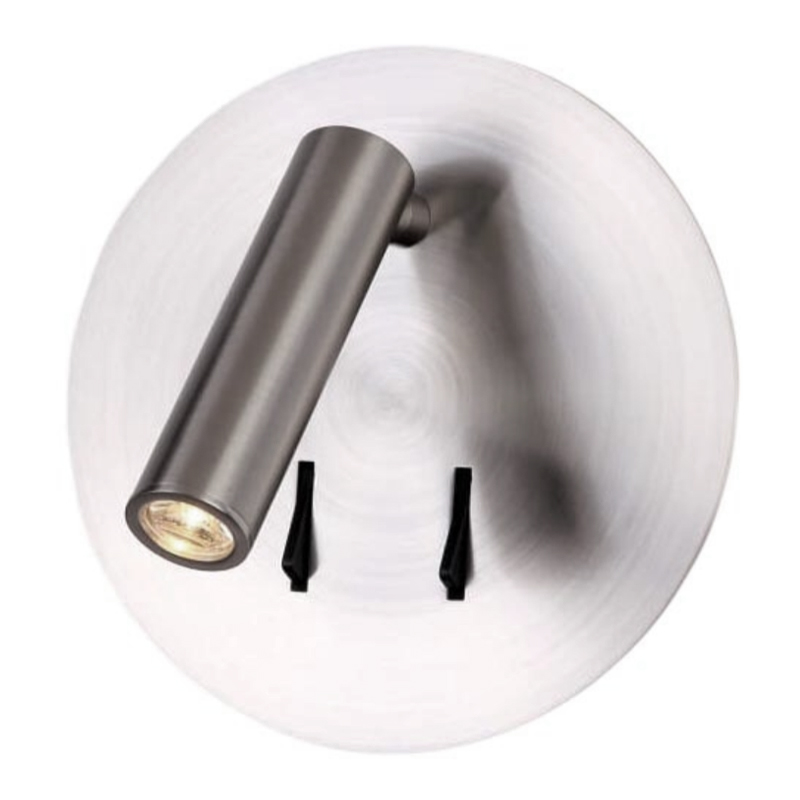 Настенный спот Nickel Circle Spot Wall Lamp Никель Настенный спот Nickel Circle Spot Wall Lamp Никель во Владивостоке | Loft Concept