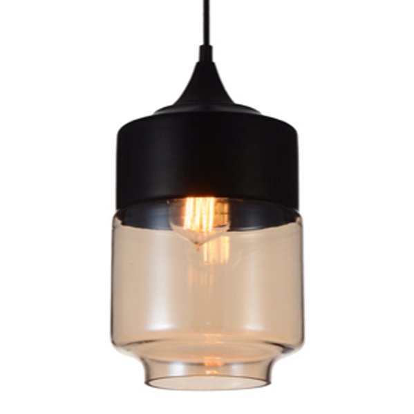 Подвесной светильник Smoke Glass Light Pendant Drum Подвесной светильник Smoke Glass Light Pendant Drum во Владивостоке | Loft Concept
