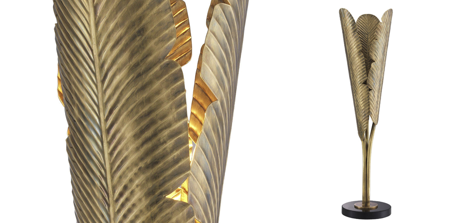 Настольная лампа Eichholtz Table Lamp Plantain Настольная лампа Eichholtz Table Lamp Plantain - Loft-Concept во Владивостоке