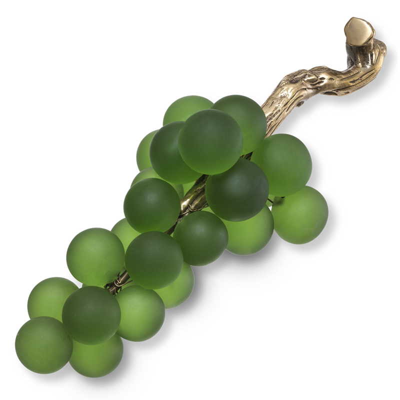 Аксессуар Eichholtz Object french grapes Green Зеленый Винтажная латунь Аксессуар Eichholtz Object french grapes Green Зеленый Винтажная латунь во Владивостоке | Loft Concept