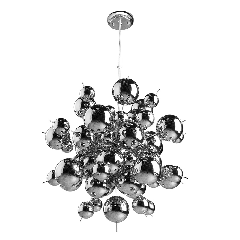 Люстра Bubbles of Mercury Chandelier Темный хром Люстра Bubbles of Mercury Chandelier Темный хром во Владивостоке | Loft Concept