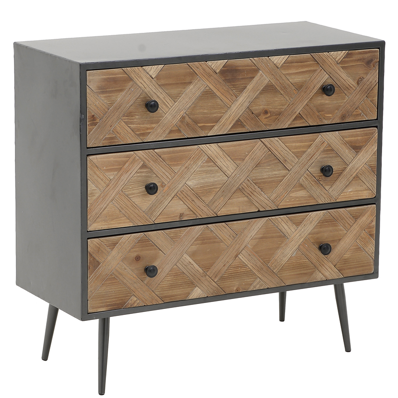 Комод Fidelia Chest of Drawers Древесина Черный Комод Fidelia Chest of Drawers Древесина Черный во Владивостоке | Loft Concept
