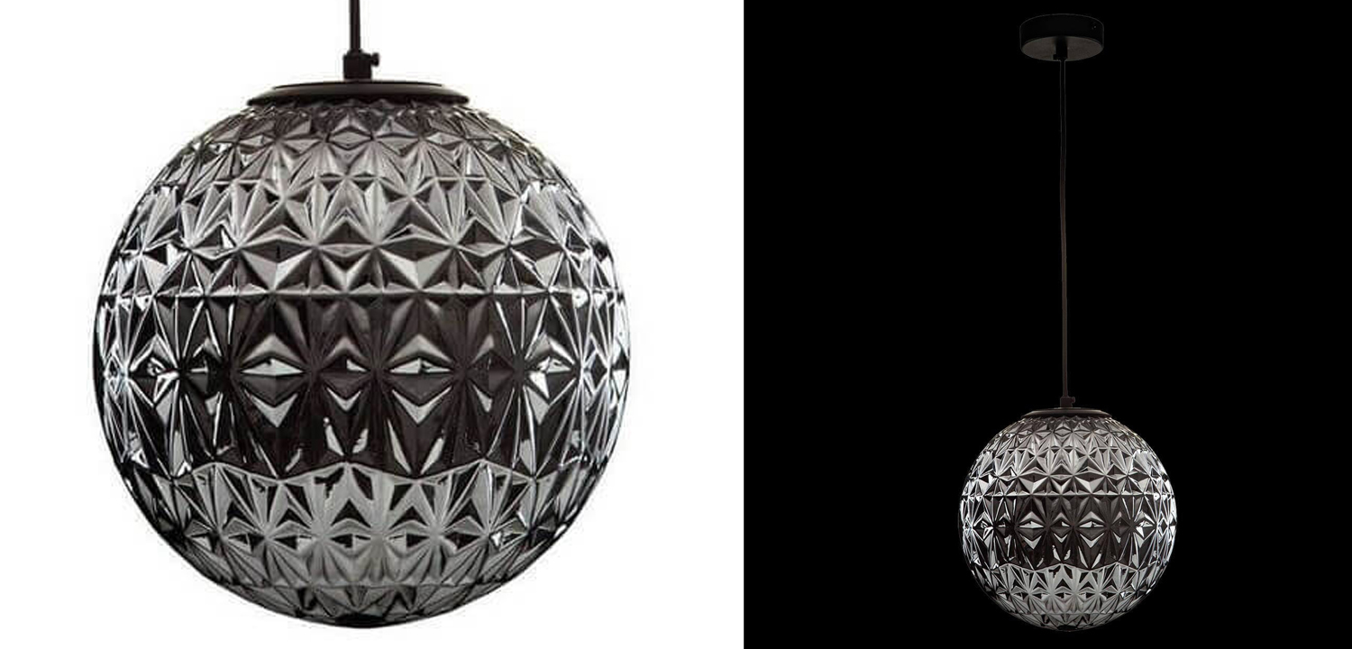 Подвесной светильник Benesit smoky - фото